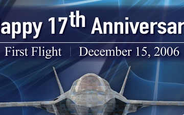 F-35 17th Anniversary of its First Flight