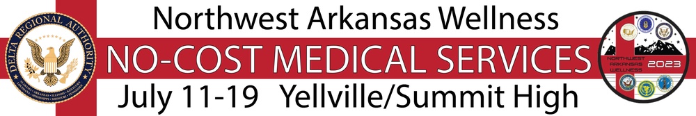 Northwest Arkansas Wellness Innovative Readiness Training Mission Street Banner