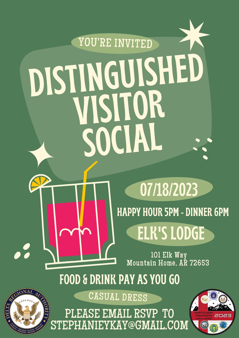 Distinguished Visitor Social Invitation