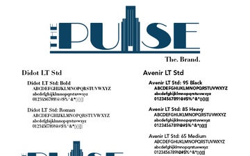 The Pulse a Monthly Newscast Brand Guidelines