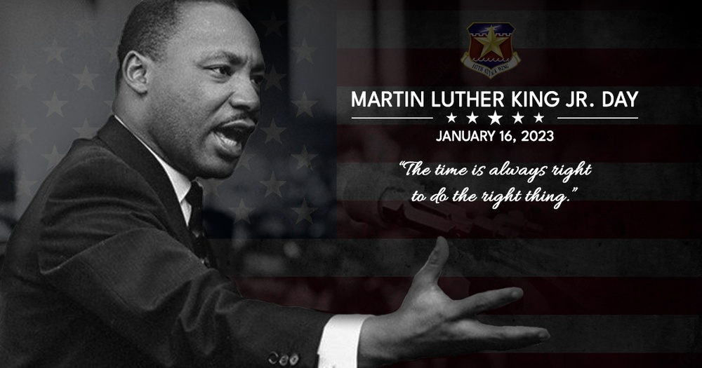 147th Attack Wing MLK Day Social Media Graphic