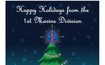 1st MARDIV holiday greetings