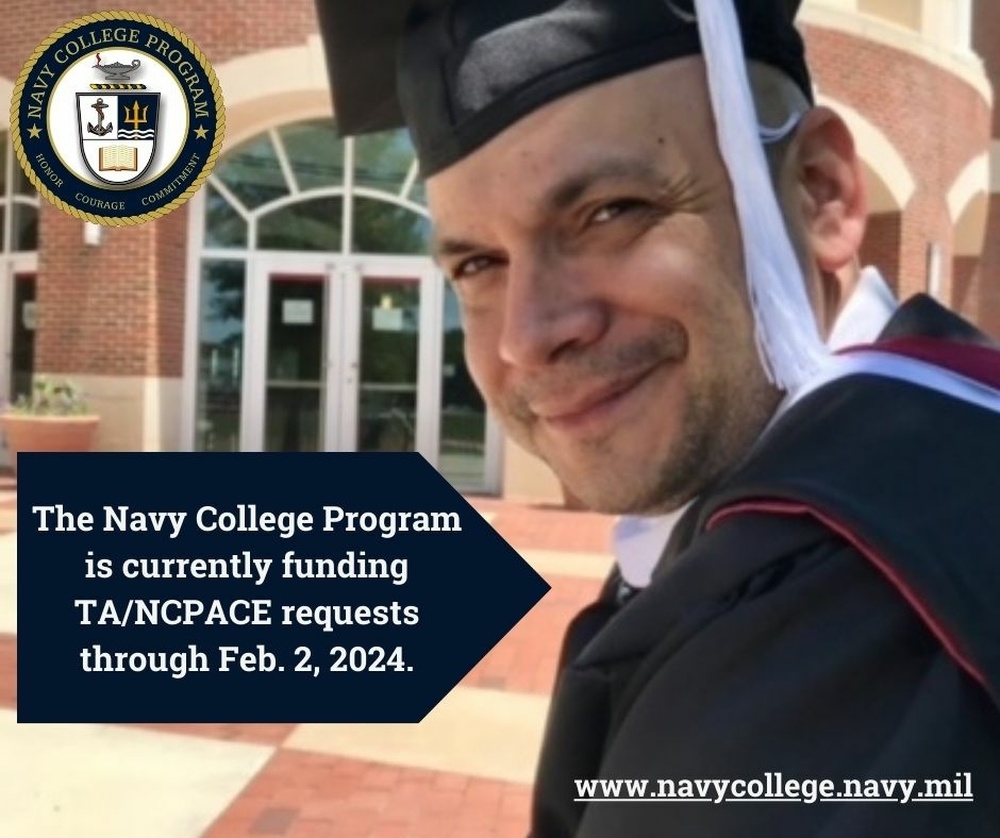 Navy College Program Funding TA/NCPACE Requests Through Feb. 2, 2024