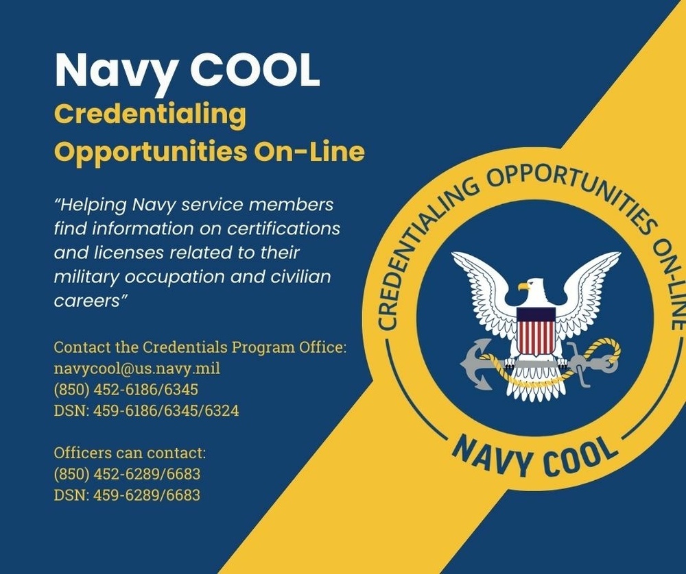 Contact Navy COOL to Set Yourself Up for Success