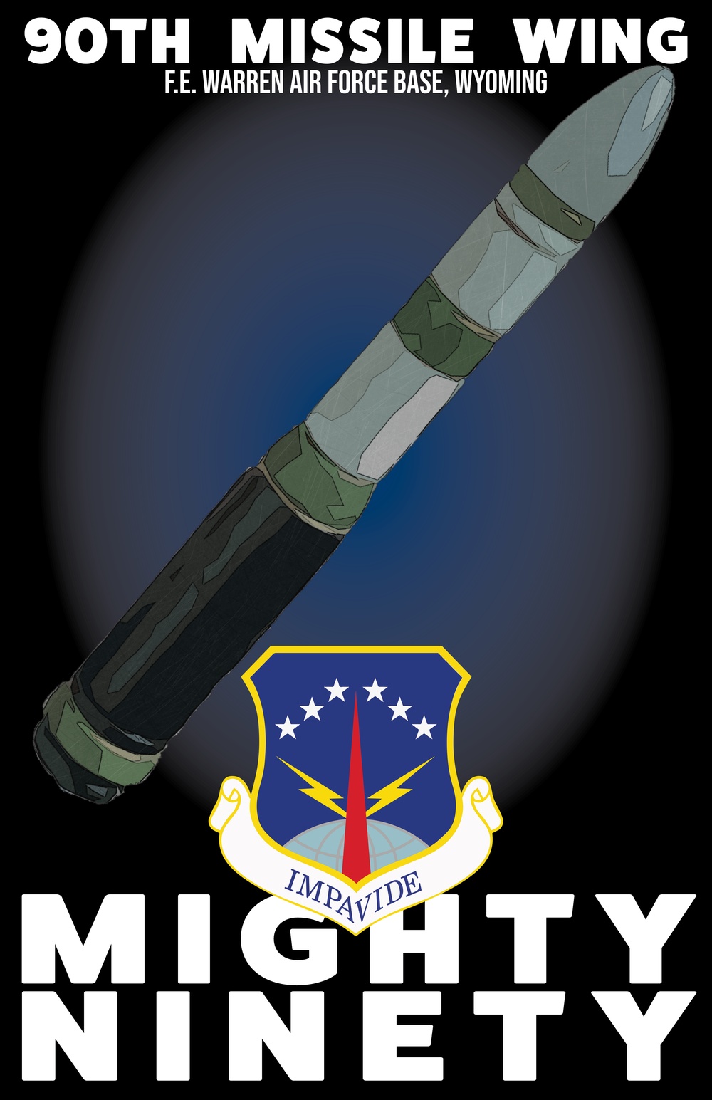 Mighty Ninety ICBM Poster