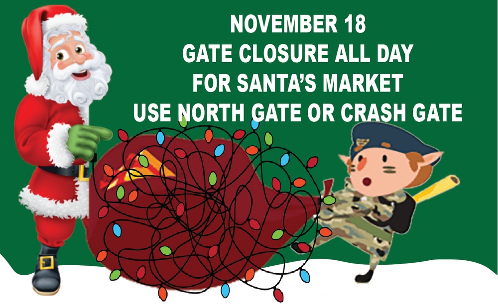17th Training Wing Gate Closure Announcement