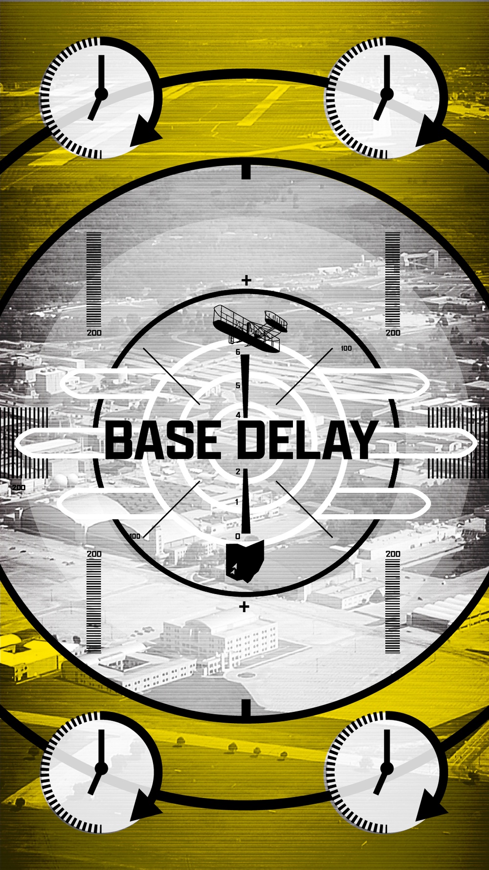 Contingency social media notification: Base Delay - vertical