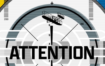 Contingency social media notification: Attention - horizontal