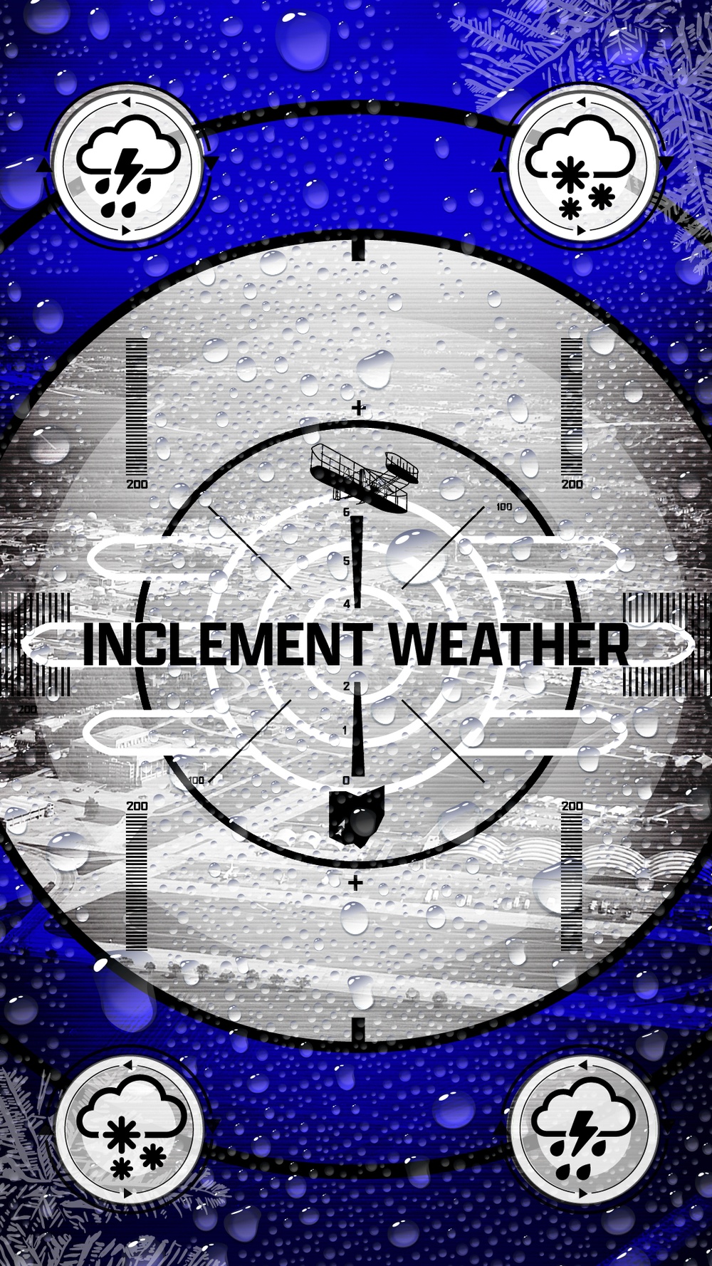 Contingency social media notification: Inclement Weather - vertical