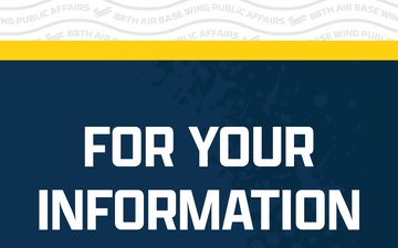 Social media notification: For your Information - horizontal