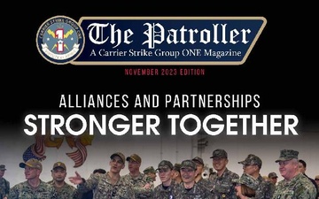 The Patroller, November 2023 Edition, A Carrier Strike Group ONE Magazine