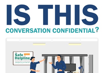 Vinson&amp;#39;s SAPR Program Is This Conversation Confidential Infographic