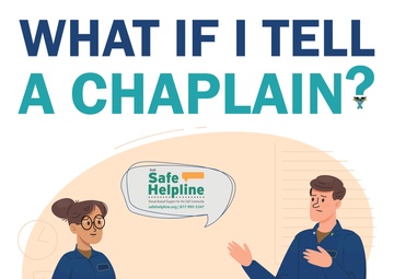 Vinson SAPR Program What If I Tell a Chaplain Graphic