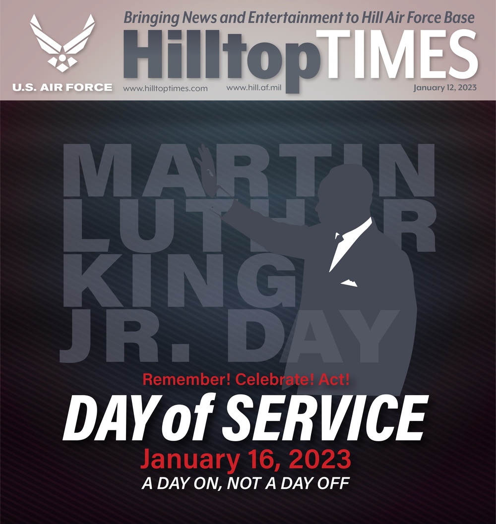 MLK Day of Service - Hilltop Times cover