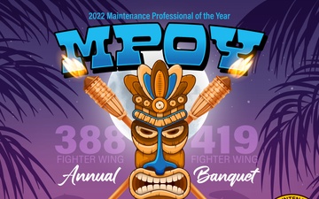 2022 Maintenance Professional of the Year (MPOY) - event flyer