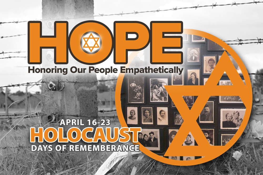 H.O.P.E. Holocaust Remembrance - social media