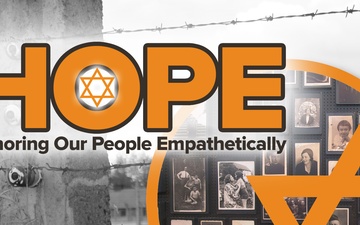 H.O.P.E. Holocaust Remembrance - social media