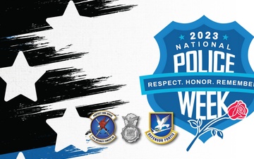 National Police Week -  events flyer