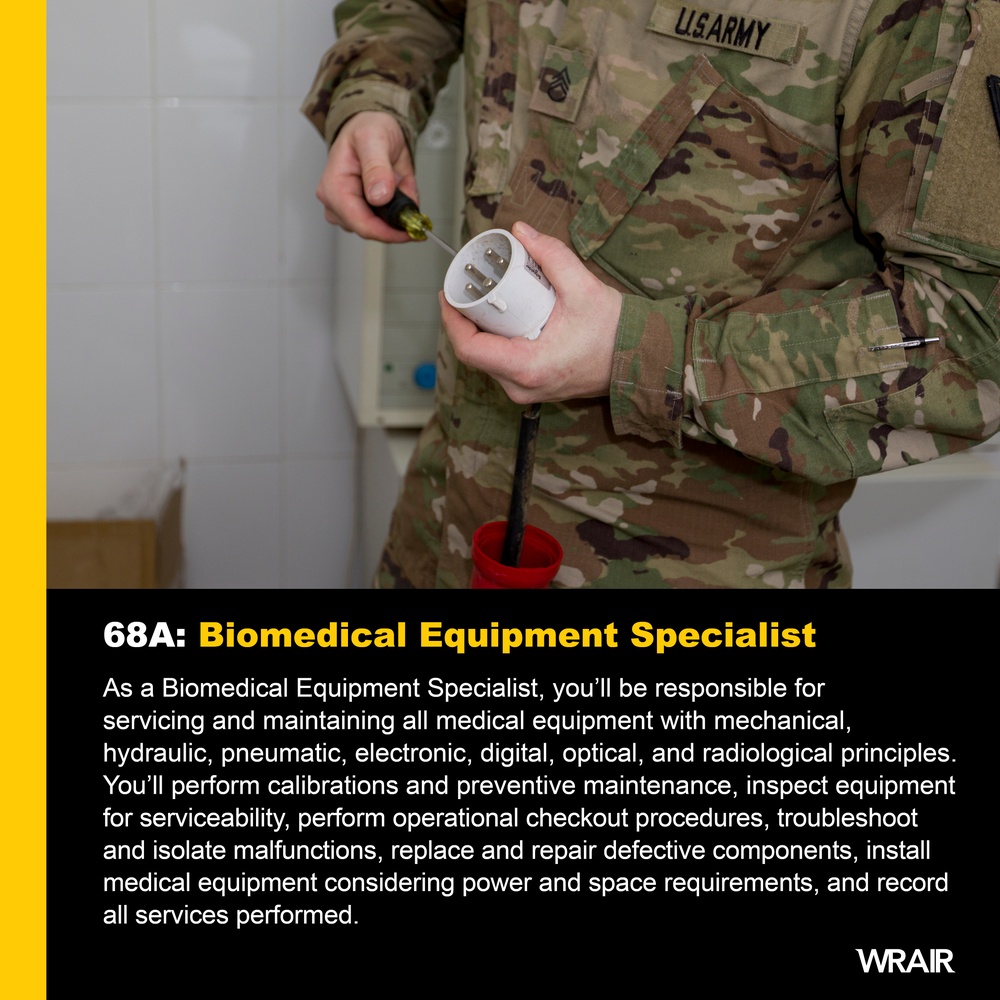 68A: Biomedical Equipment Specialist