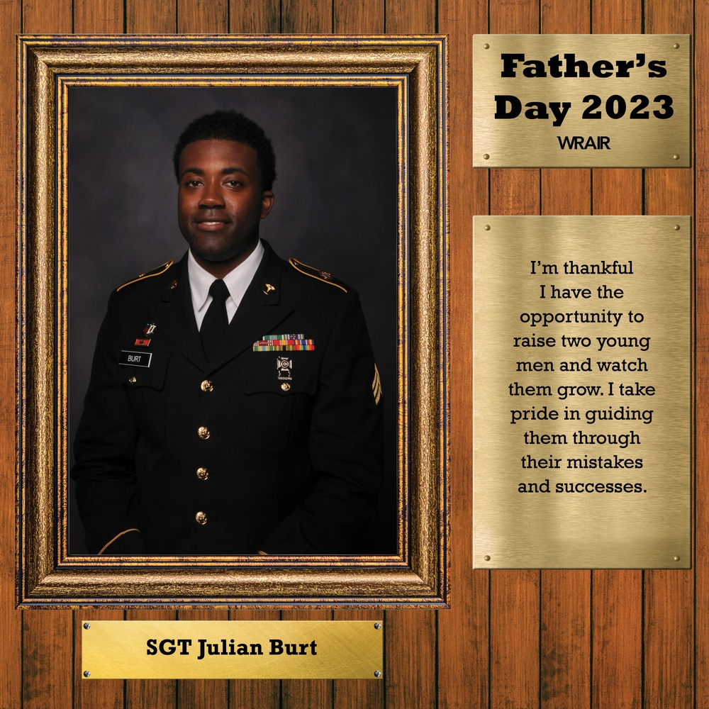 Father&amp;#39;s Day 2023: SGT Julian Burt