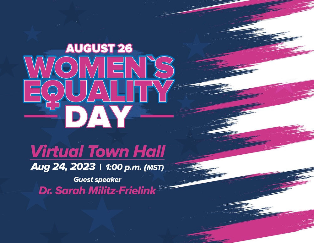 Women’s Equality Day: Virtual Town Hall - social media