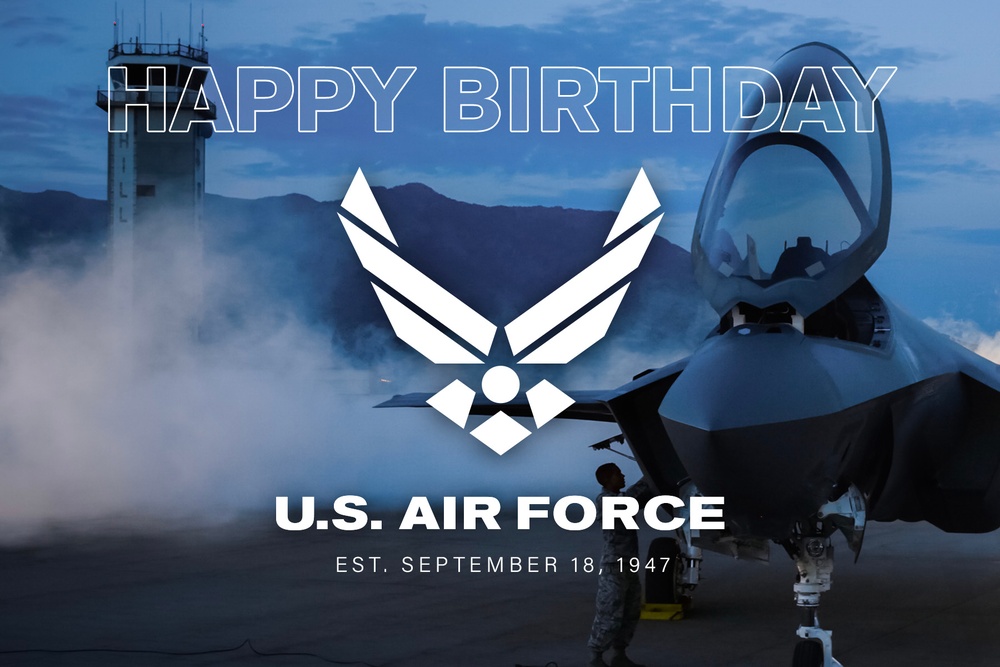 U.S. Air Force Birthday - social media