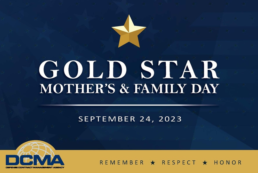 National Gold Star Mother's and Family Day 2023