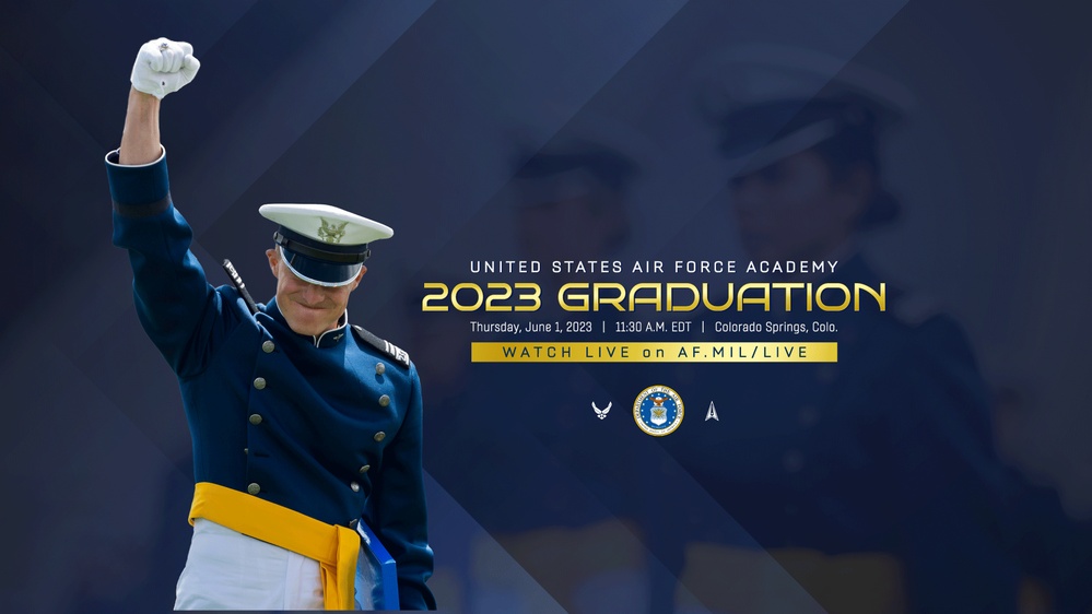 U.S. Air Force Academy Graduation 2023 Graphic