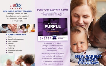 Family Advocacy Program: New Parent Program - trifold brochure