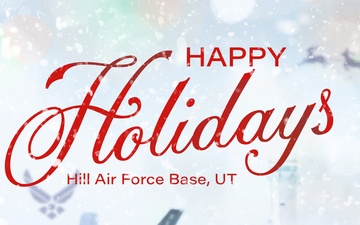 Hill AFB Happy Holidays - social media