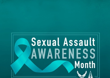 Sexual Assault Awareness Month (SAAM) Logo