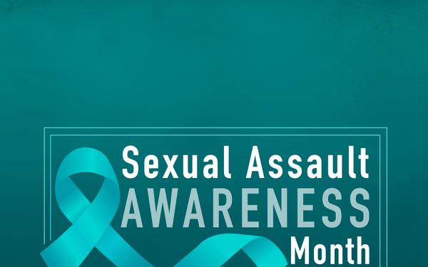 Sexual Assault Awareness Month (SAAM) Logo