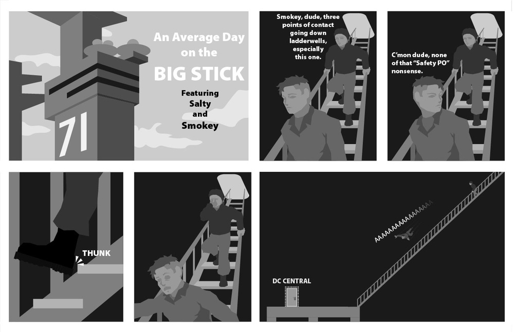 An Average Day on the Big Stick