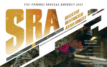 USS Tripoli's Selected Restricted Availability Special Edition Magazine