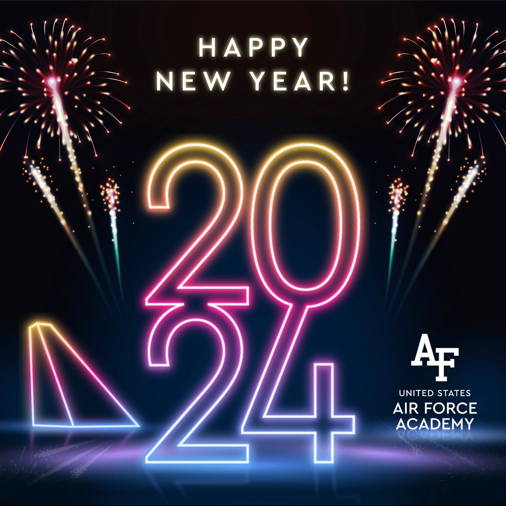 USAFA Happy New Year Graphic