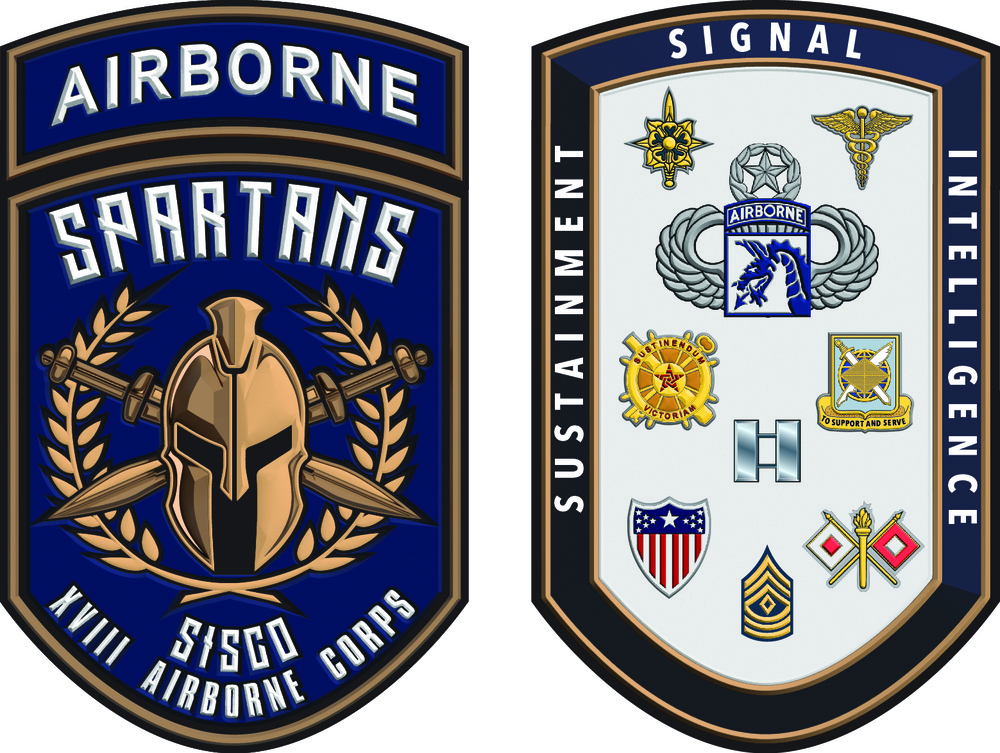 Signal Intelligence and Sustainment Company, Headquarters and Headquarters Battalion, XVIII Airborne Corps Coin