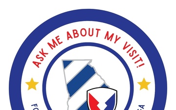 Ask me about my visit to Fort Stewart-Hunter Army Airfield sticker