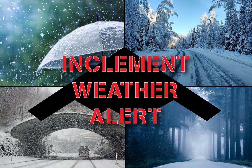 B-2 Inclement Weather Alert Graphic