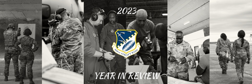 908th AW 2023 Year in Review cover graphic