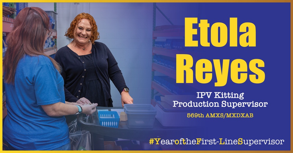 Etola Reyes Year of the First Line Supervisor Highlight