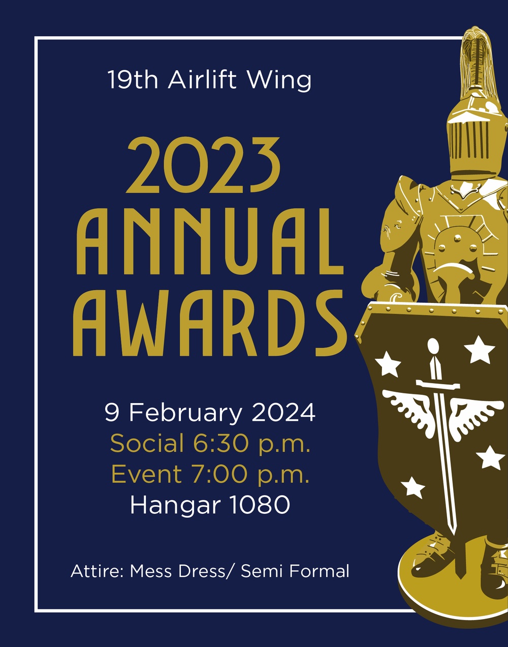 The 19th Airlift Wing Honors Top Performers