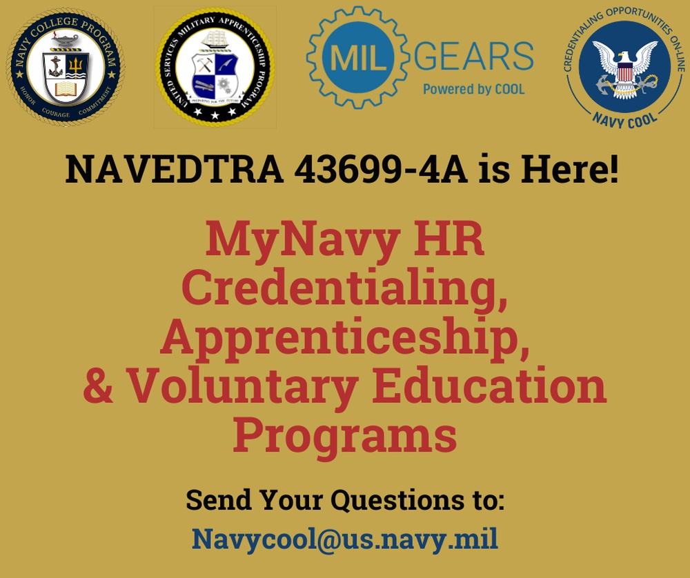 NAVEDTRA 43699-4A Update