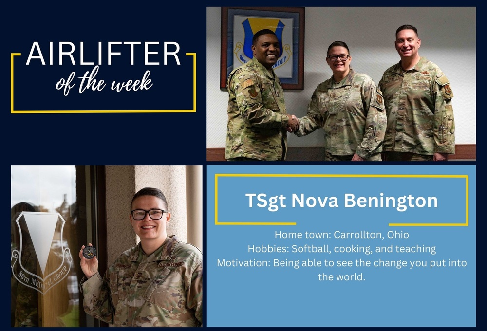 Airlifter of the Week: TSgt Benington