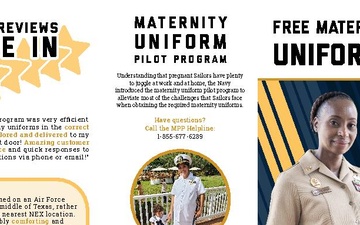 Maternity Uniform Pilot Program Pamphlet Trifold