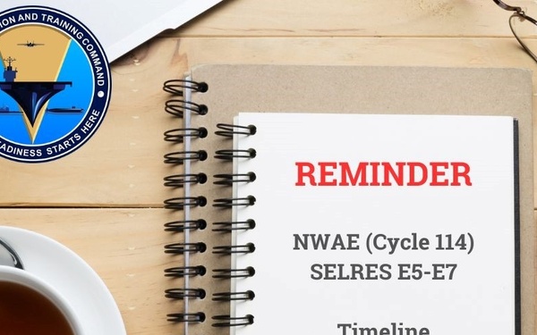 Navy-Wide Advancement Exam (Cycle 114) Reminder
