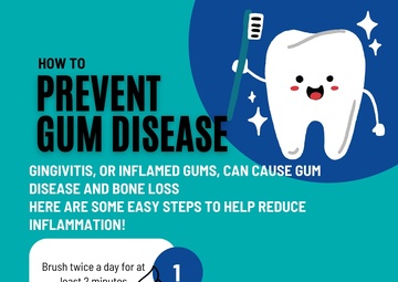 Preventing gum disease graphic