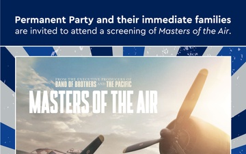 Masters Of The Air Pre-Screening Graphic