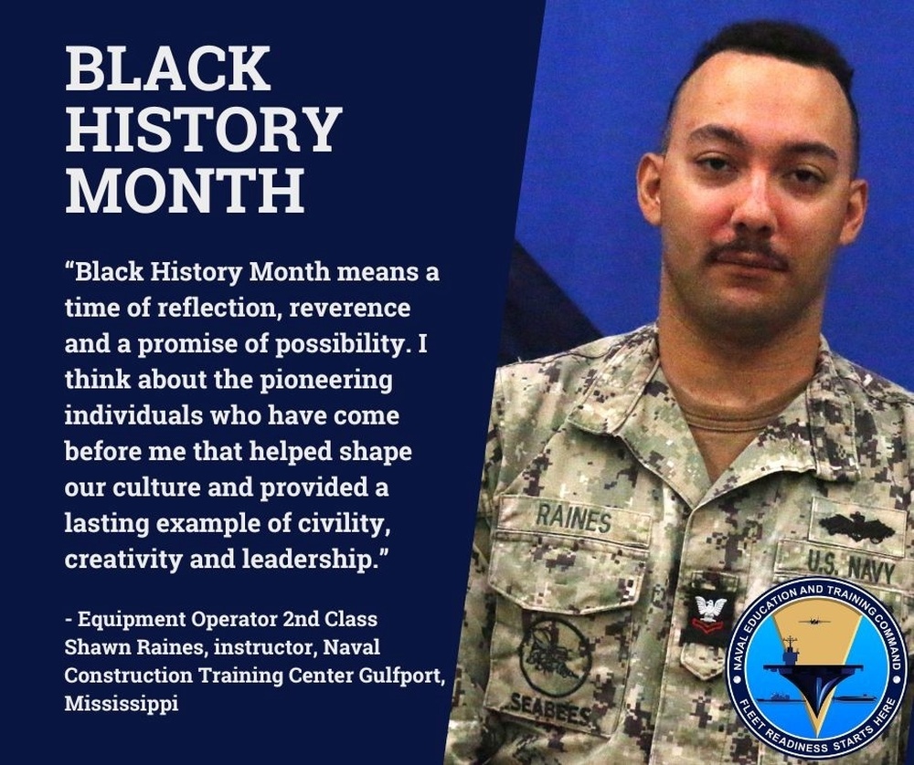 Naval Education and Training Command Celebrates Black History Month