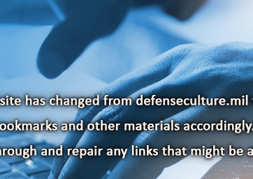 DEOMI URL Change Web Banner