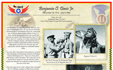 Tuskegee Airmen Poster Series – Benjamin O. Davis Jr.